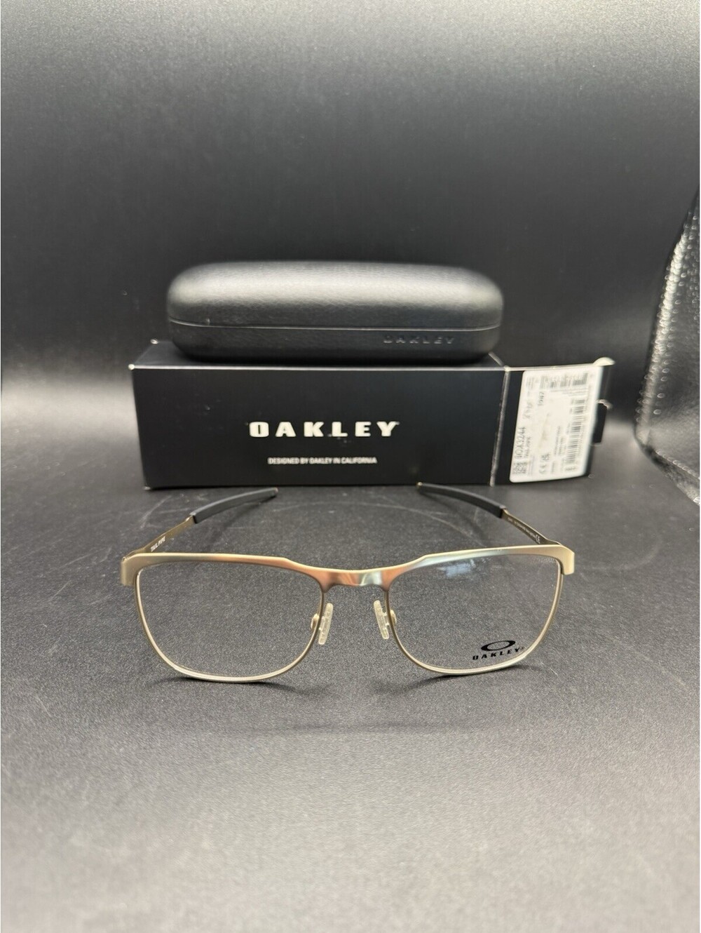 Oakley Tail Pipe Eyeglasses OX3244-0455 Satin Light Gold 55-18-141